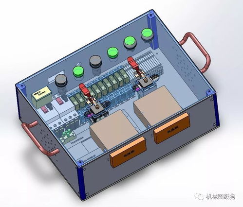 電子元器件測(cè)試夾具設(shè)備3d模型圖紙